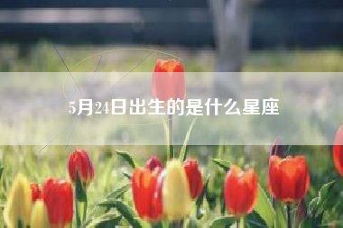 5月24日出生的是什么星座