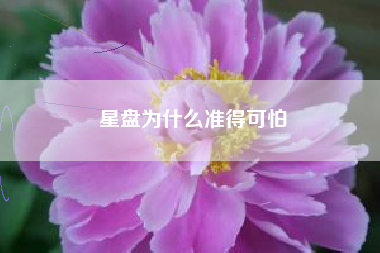 星盘为什么准得可怕