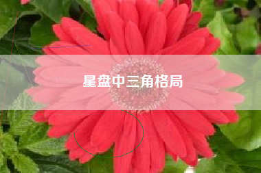 星盘中三角格局