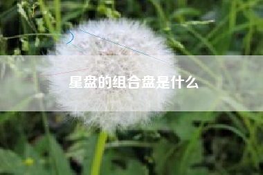 星盘的组合盘是什么