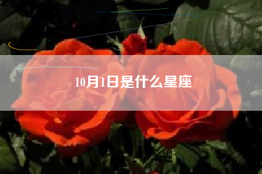 10月1日是什么星座